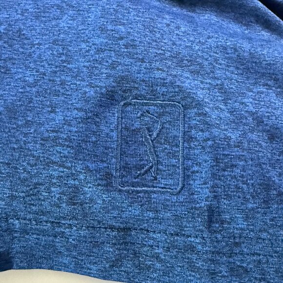 Official PGA Tour Apparel NWT mens sz XXL blue collared 3 button golf shirt - Picture 5 of 10